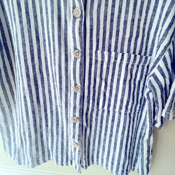 Sanctuary Stripped Shirt - Picture 6 of 9